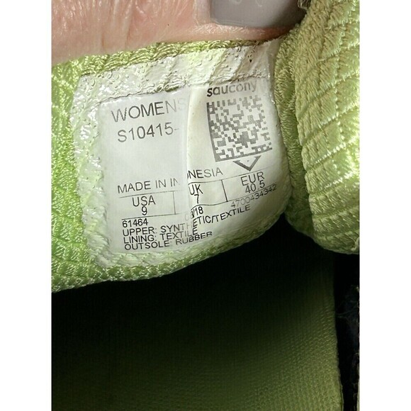 Saucony Everun Guide Iso Women’s Size 9 Running Shoes Purple Green - Picture 5 of 8